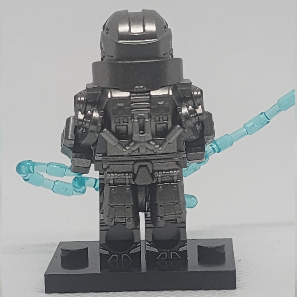 Silver custon lego iron man wiplash complete uniform CQ03-M4 mini figure - Picture 2 of 10